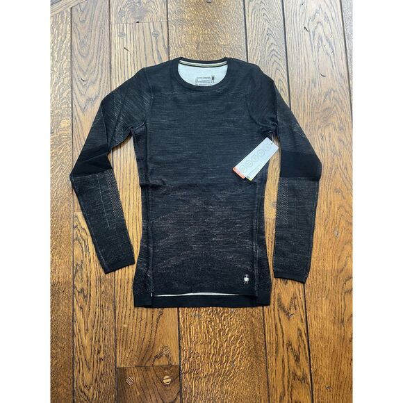 Smartwool Women’s Intraknit Thermal Merino Crew Baselayer Top NWT Size Medium - Picture 3 of 9